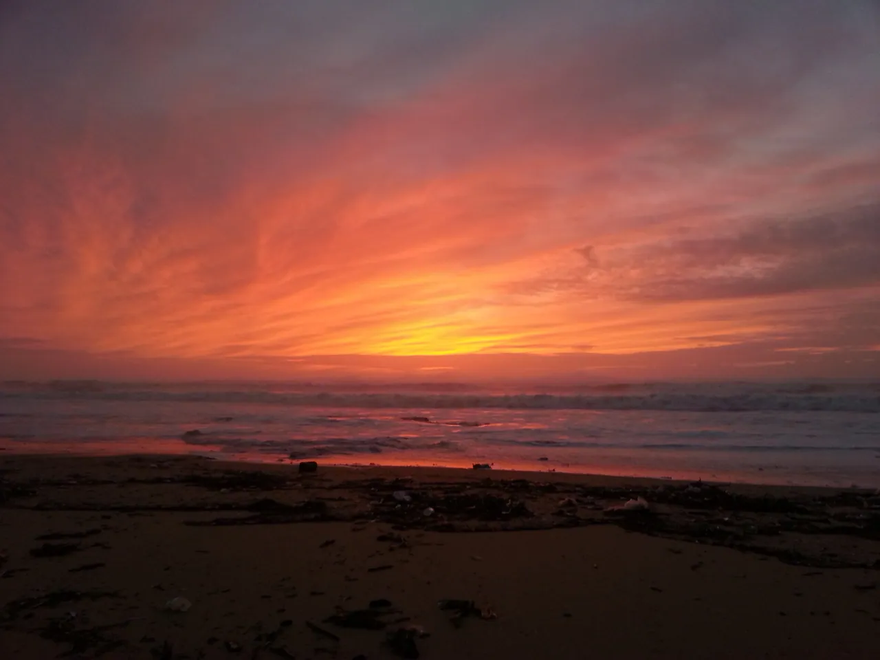 Praia de Labruge com Bandeira Azul